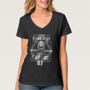 Camiseta Eu não vou fazer Cinza, eu estou virando a motocic