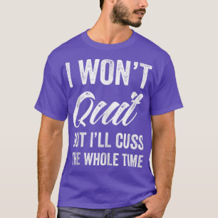 Camiseta Eu não vou parar, mas eu vou cuspir o tempo inteir