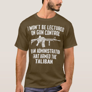 Camiseta Eu Não Vou Ser Aconselhado No Controle De Arma Por