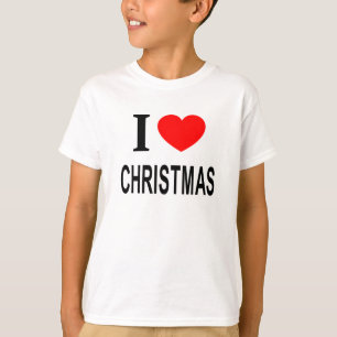 Camiseta Eu ❤️ NATAL Eu AMO NATAL Eu AMO NATAL