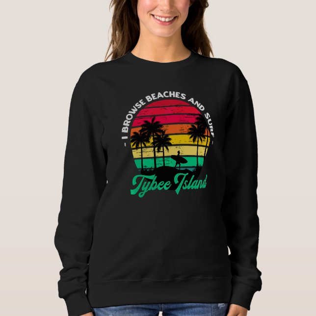 Camiseta Eu Navego Em Praias E Surf Na Ilha Do Surfe (Frente)