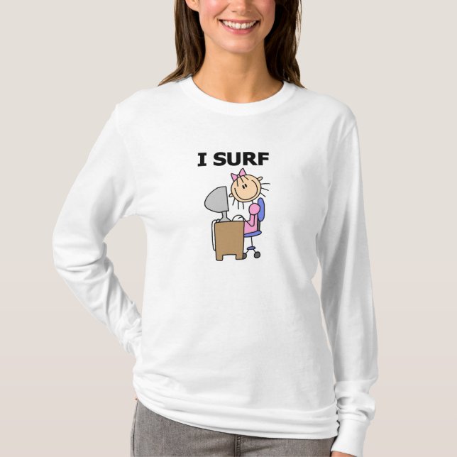 Camiseta Eu Navego na Web (Frente)