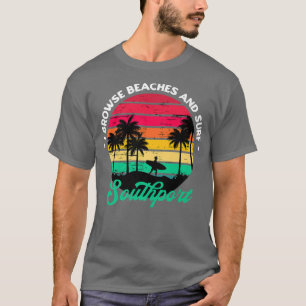 Camiseta Eu Navego Praias e Surfe Surfe Sul Porto Norte