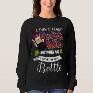 Camiseta Eu Nem Sempre Bebo Vinho, Mas Quando Eu Bebo