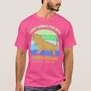 Camiseta Eu Nem Sempre Brinco Com Dragões Carnados