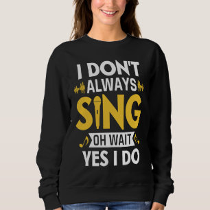 Camiseta Eu Nem Sempre Canto Oh Espere Sim Eu Canto Karaoke