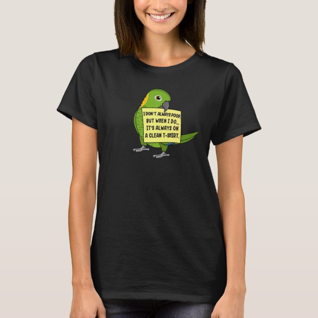 Camiseta Eu nem sempre faço cocô, mas quando... I Sequestro (Frente)