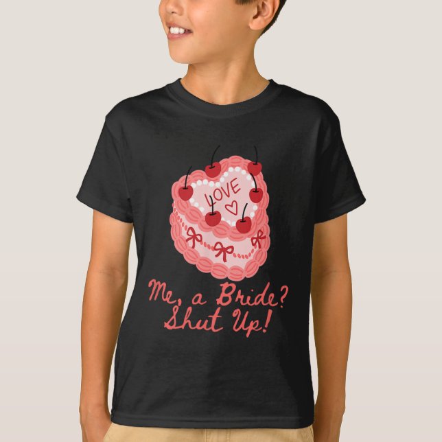 Camiseta Eu Noiva Cala Boca Despedida de Solteira Chá de No (Frente)