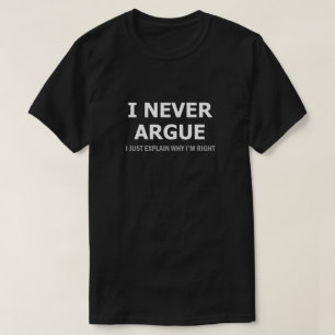 Camiseta Eu Nunca Argumento