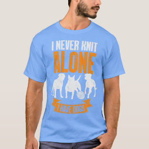 Camiseta Eu Nunca Conheço Sozinho Eu Tenho Cachorros A Roub