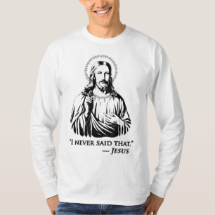 Camiseta Eu Nunca Disse Que Jesus