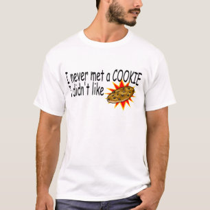 Camiseta Eu nunca encontrei um biscoito que eu não gostei