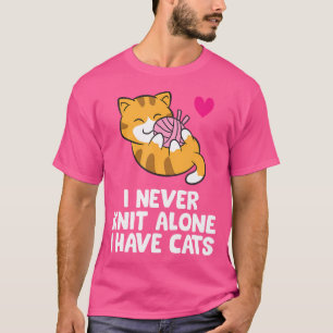 Camiseta Eu Nunca Me Conheço Sozinho Eu Tenho Gatos De Gato