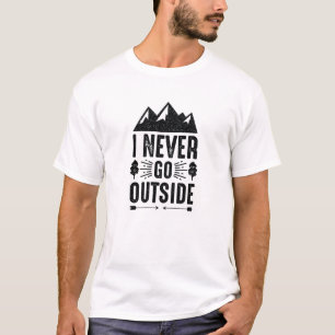 Camiseta Eu Nunca Saí