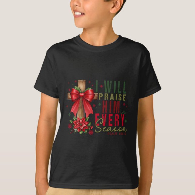 Camiseta Eu O Elogio Em Cada Época Cristã. (Frente)