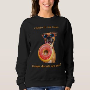 Camiseta Eu Obedeço à Minha Mãe… A Menos que Haja Donuts Po