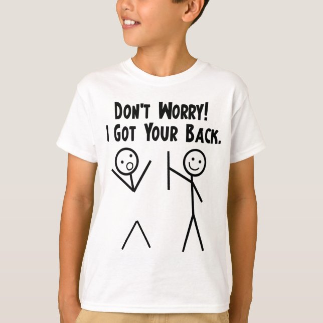 Camiseta Eu obtive sua parte traseira! (Frente)