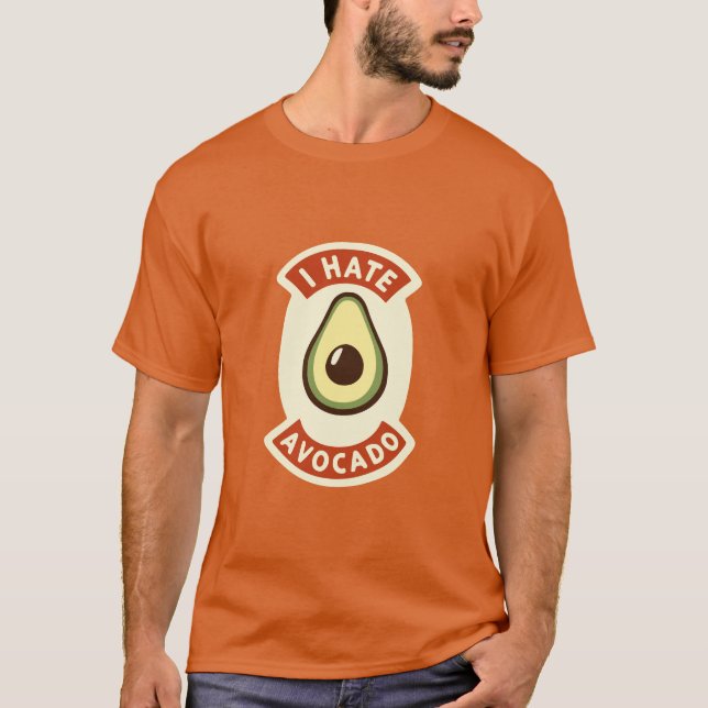 Camiseta Eu Odeio Avocado (Frente)