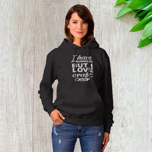 Camiseta Eu Odeio Correr Mas Eu Amo Cerveja Artesanal Femin