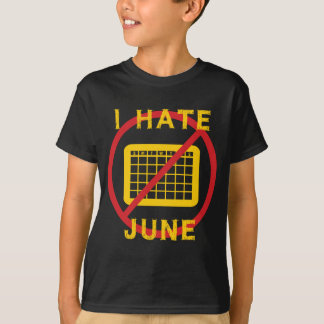 Camiseta Eu Odeio Junho