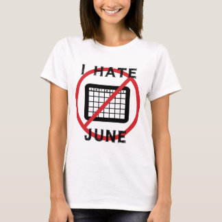 Camiseta Eu Odeio Junho