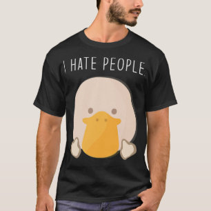 Camiseta Eu odeio labradores negros, um cachorrinho de labo