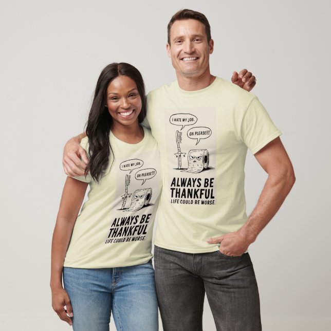 Camiseta Eu odeio meu trabalho engraçado (Unissex)