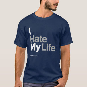 Camiseta Eu Odeio Minha Vida ~ por Odio CLUBapparel