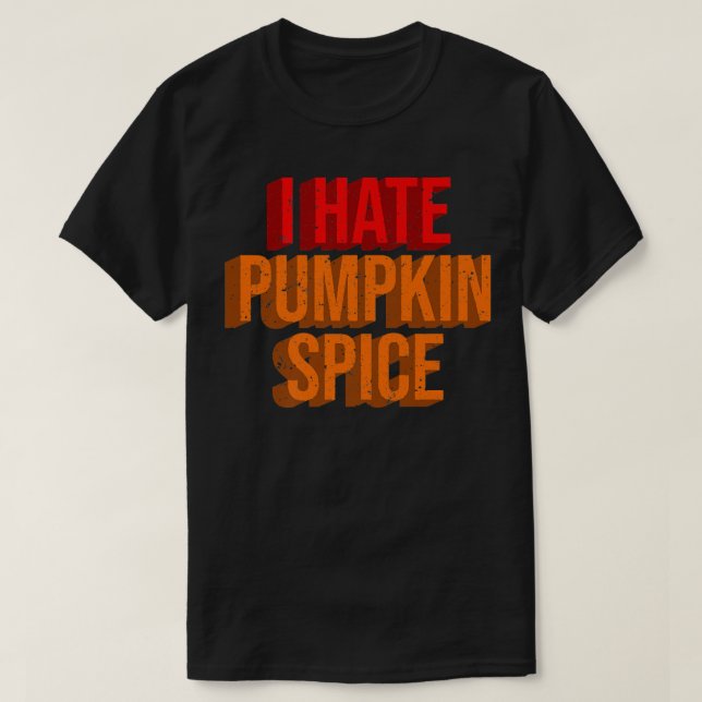 Camiseta Eu Odeio Pedras De Pumpkin Caem No Mar De Café De  (Frente do Design)