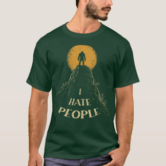 Camiseta Eu Odeio Pessoas 1