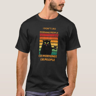 Camiseta Eu Odeio Pessoas da Manhã Não Gosto de Café da Man