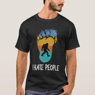 Camiseta Eu Odeio Pessoas Engraçadas, Pé Grande 2020, T-S