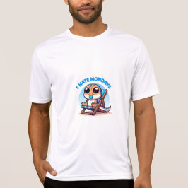 Camiseta Eu odeio segundas-feiras