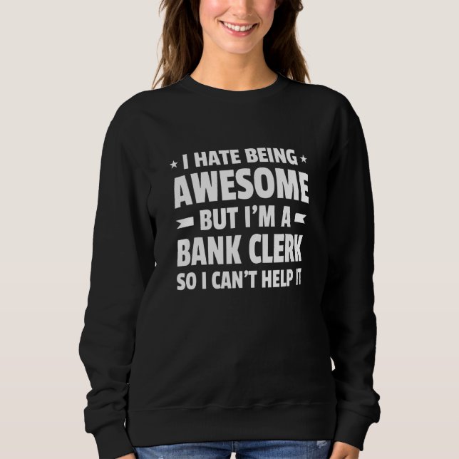 Camiseta Eu Odeio Ser Incrível Mas Sou Um Funcionário De Ba (Frente)
