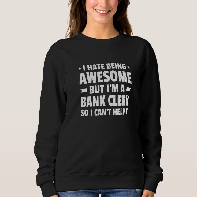 Camiseta Eu Odeio Ser Incrível Mas Sou Um Funcionário De Ba (Frente)