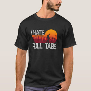 Camiseta Eu Odeio Tabulações De Puxação - Caça De Tesouros