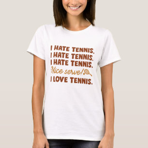 Camiseta Eu Odeio Tênis