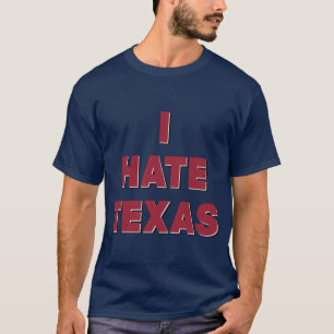 Camiseta Eu Odeio Texas