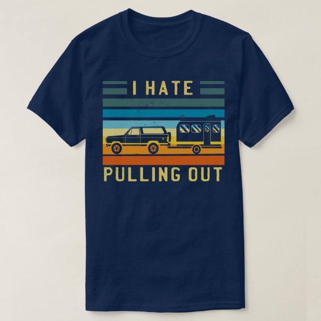 Camiseta Eu Odeio Tirar (Frente do Design)