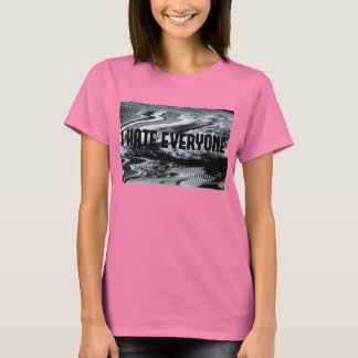 Camiseta Eu Odeio Todo Mundo