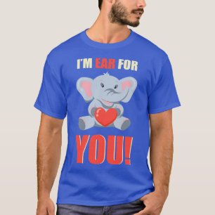 Camiseta Eu Oro Para Você, Elefante Bonito