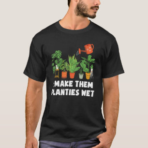 Camiseta Eu Os Torneio Plantas Molhadas De Jardins Gelados
