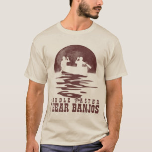 Camiseta eu ouço banjos