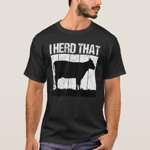 Camiseta Eu ouvi aquele criador de vacas
