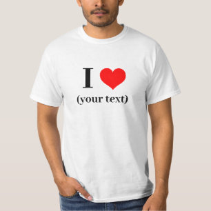 Camiseta EU OUVI! Camisa-T - Branco - Personalizar