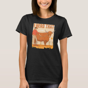 Camiseta Eu Ouvi Que Fazenda de Gado para Vacas Fazendeiro