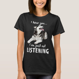 Camiseta Eu Ouvi Você Que Não Estou Ouvindo Rouco
