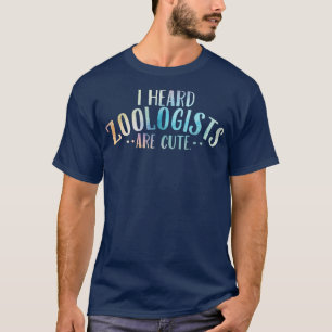 Camiseta Eu Ouvi Zoólogos Serem Bonitos