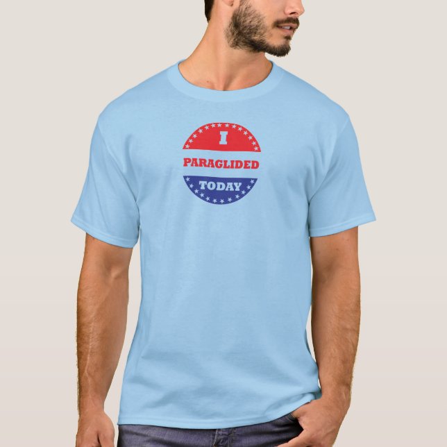 Camiseta Eu parapente hoje (Frente)