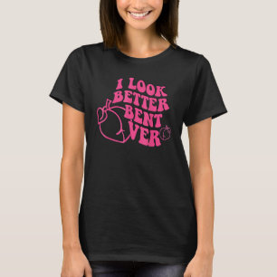 Camiseta Eu Pareço Melhor Curvado Sobre O Estilo De Hippie 